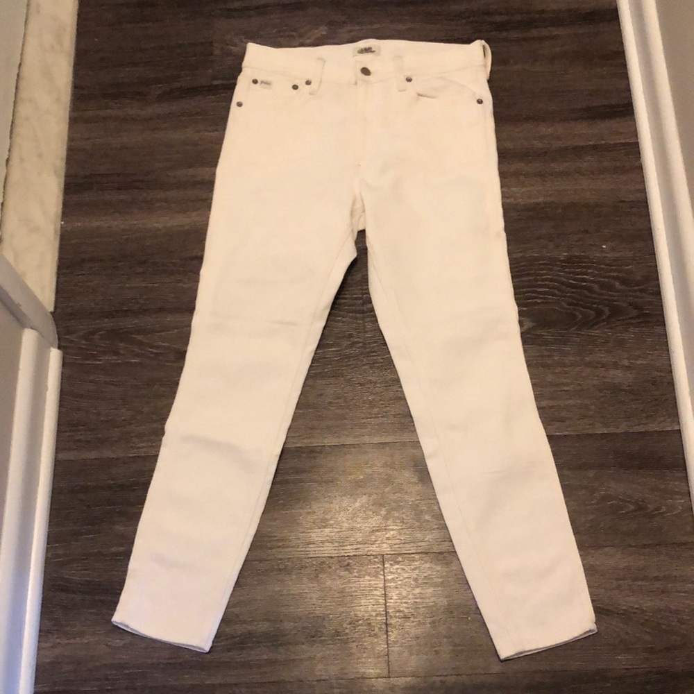 Polo Ralph Lauren Tompkins Mid Rise Skinny Crop Jeans - Size 29 - Picture 3 of 16